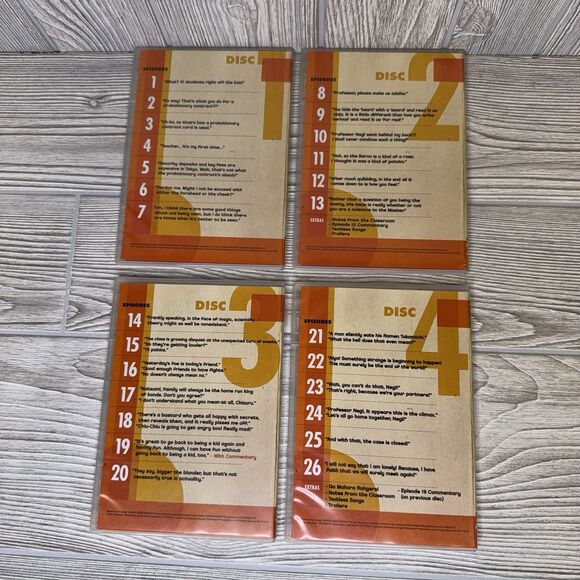 Negima! 1-6 + Negima!? Re-Imagined 1-4 + Spring/Summer Specials DVD 11 Discs! - Picture 15 of 16